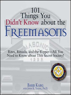 cover image of 101 Things You Didn't Know About the Freemasons